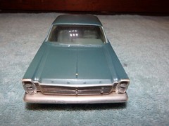1965 Ford Galaxie 500XL Hardtop Original Dealer Promo Model Car