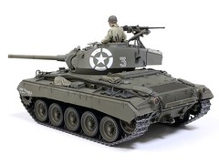 New kit Tamiya 1/35 U.S. Light Tank M24 Chaffee European Theater from JP 17306