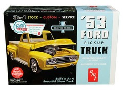 Skill 2 Model Kit 1953 Ford Pickup Truck “Trophy Series” 3 in 1 Kit 1/25 Scale