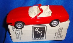 1992 Corvette Convertible Bright Red White Interior Promo with Box