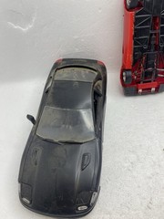 model car junkyard lot