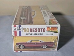 Vintage 1/25 JO-HAN ’60 DESOTO ADVENTURER HARDTOP C-4460 FACTORY SEALED 1970s