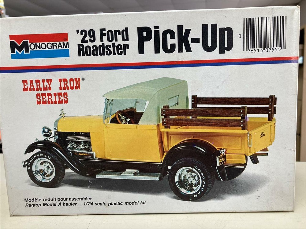 Monogram 7555 ’29 Ford Roadster Pickup kit