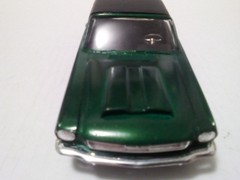 Vintage screw bottom Mustang built model car