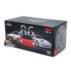 PRICE DROP! LDRC 1:18 4×2 RC Drift Car LD1803 Racing Vehicle RTR Gyroscope Light