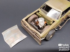 AMT1183 – 1/25 Scale Model Kit 1966 Chevy Impala Modified Stocker New Sealed Box