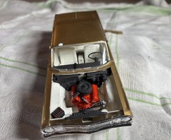 Vintage amt “Street Shaker” 64 Chevy Impala SS Model, kit # T408601 Built Stock