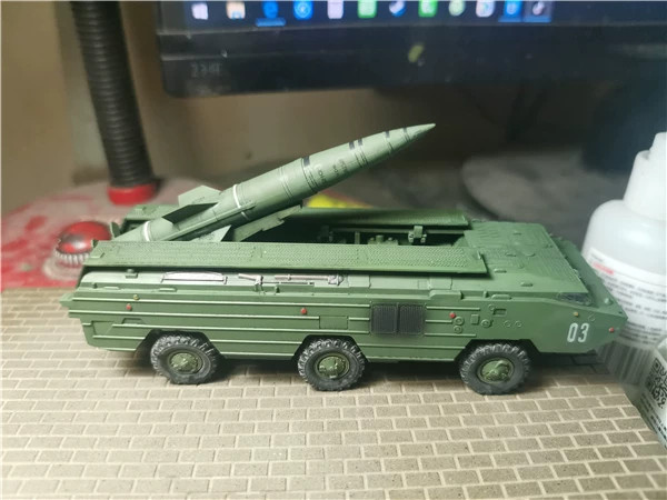 1/72 Russian Ss-21 Scarab Ballistic Missile Launcher Resin Finished Painted