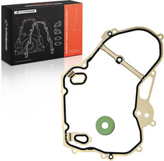 Engine Timing Cover Gasket Set Compatible with Chevrolet Equinox, Malibu, Impala