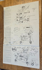 AMT Model Car Ford Model “T” Trophy Series Original Instruction Manual