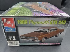 🚦😎AMT ERTL 1969 Plymouth GTX 440 Street Custom 1:25 Model Kit Muscle Open Box