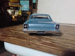1965 Ford Galaxie 500 XL METALLIC BLUE PROMO Model Car