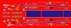 Glidden & Allen Ford Pinto NHRA 1/24th – 1/25th Scale Decals