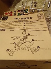 Vintage AMT ’40 FORD Sedan Delivery Stock or Street Rod Model Unbuilt Open Box