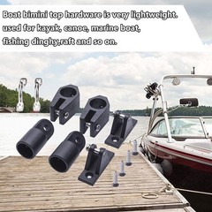 Boat Bimini Top Fittings Hardware 7/8 Inch Bimini Fittings Set,Nylon Bimini Top