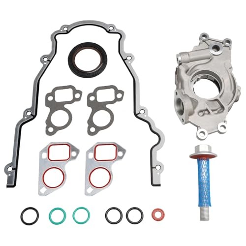 High Volume Oil Pump kit with Gaskets & Balancer Bolt Pump with Gasket