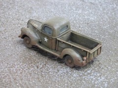 Unbranded / Roco Minitanks compatible WWII Studeabaker 3/4T Truck Lot#8703B©