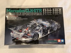 TAMIYA 1/24 Merceds CLK-GTR Team CLK Sportswear Full View #24206 scale model kit