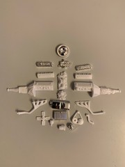Revell 1/24 1966 Shelby GT 350H 289 Hi Po Engine And Parts/junkyard/diorama