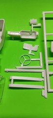 Diamond Reo 1/25 Cab Glass Windshield Interior Dash Seat AMT Truck Tractor