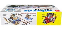 Skill 2 Model Kit Chevrolet Custom Van with Drag/Ski Boat and Trailer Aqua Rod