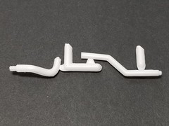 Peterbilt 359 RADIATOR HOSES from AMT 1:25 Model Kit #1477