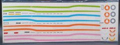 Fred Cady | No. 298 | 1:25 1970 Dodge Challenger R/T Side Stripes Decals