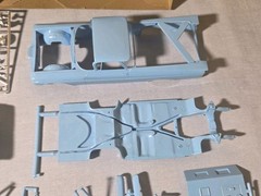 RARE ORG 1/25 AMT ’59 EL CAMINO CUSTOMIZING KIT STEERABLE WHEELS COMPLETE 60s
