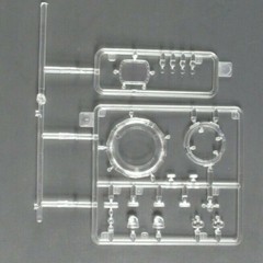 Dragon 1/35 Scale M60A2 Starship Tank – Clear Parts from Kit No.3562