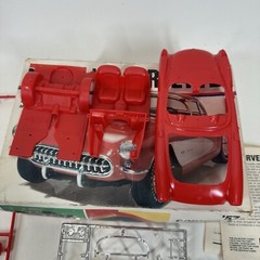 Monogram 1957 Corvette 1/25 Scale Model Kit 2227 Stock or Custom Vtg Car 1977