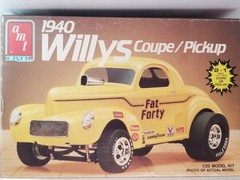 1940 Willys COUPE BODY from AMT 1:25 Model Kit 40