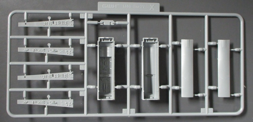 Great Wall Hobby 1/48th Scale Su-27UBM Flanker – Parts Lot X from Kit No. S4817