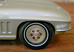 1965 Chevrolet Corvette Sting Ray Promo Car, Light Silver, No Box