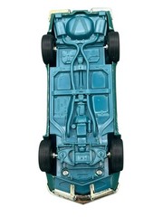 AMT ERTL 1/24 1970 Chevrolet Corvette LT-1 Promo Car Mulsanne Blue 6878 W Decals