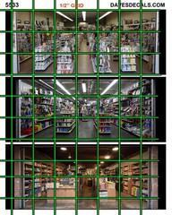 5533 DAVE’S DECALS – INTERIOR IMAGE PAINT STORE ON GLOSSY ART PAPER