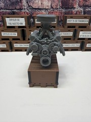 3D Printed CHEVY ZZ 632 W/TUNNEL RAM ENGINE ASSEMBLY 1/24th – 1/10th MADE IN USA