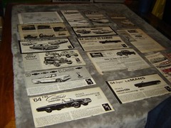 Vintage Model Kit Instructions 15 Sheets for 3n1 Trophy series and more Vintage