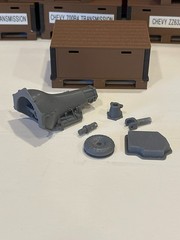 3D Printed CHEVY TH400 Transmission 1/24th – 1/10th Scale kit MADE IN USA