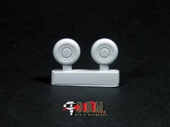 1:144 Resin Wheels Landing Gear for Tu 95MS Zvezda