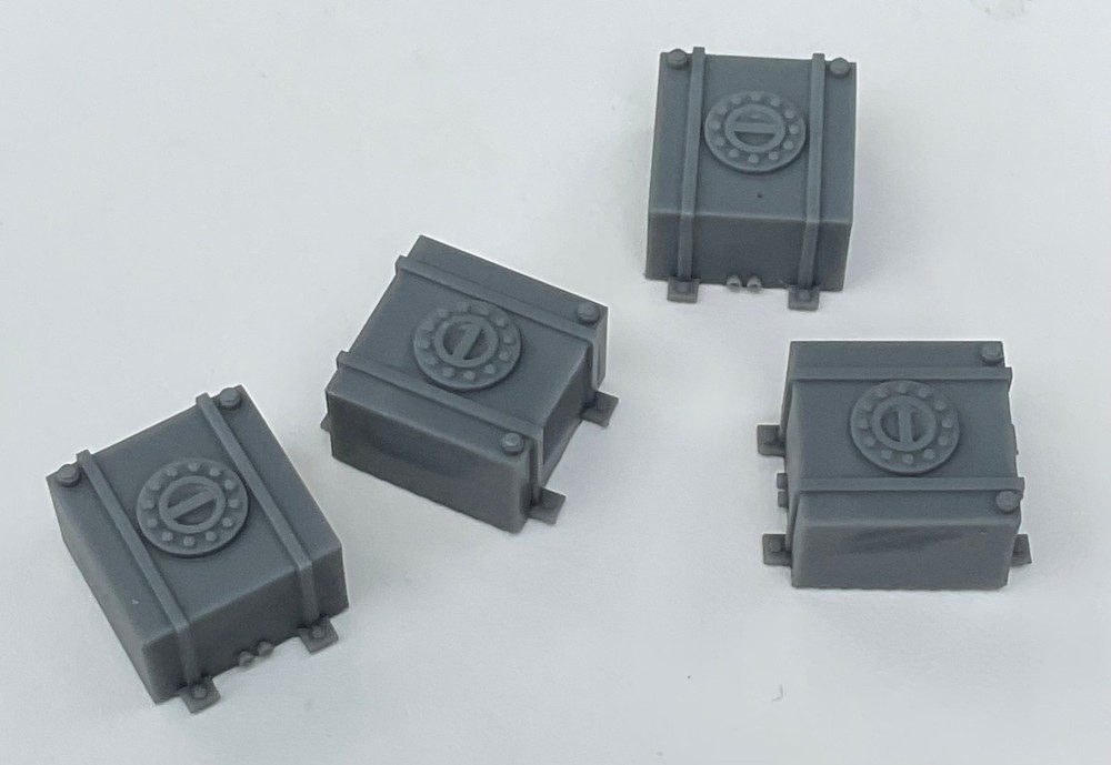 4pc 1/24 1/25 Fuel Cell Drag Racing No Prep Restomod Resin Model Car Truck Parts