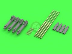 Master 1/35 MK 103 Cannon Barrels 3cm Flakvierling 103/38 (Das Werk) GM-35-059