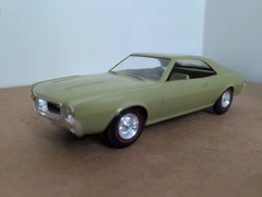Vintage 1968 AMC Javelin SST 343 Dealer Friction Promo Car Model Jo-Han
