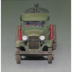 UNIMODELS UM 323 Plastic scale models kit Scale 1:72 BZ-38 refuel truck