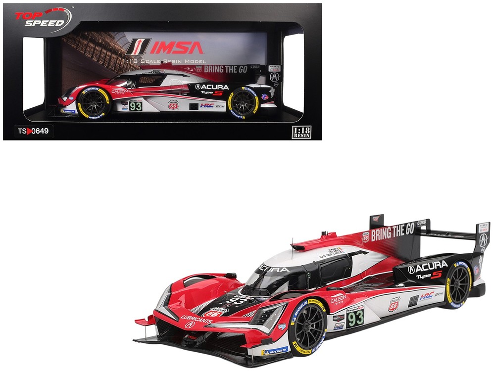 Top Speed TS0649 1/18 Acura ARX-06 #93 Alex Palou – Renger van der