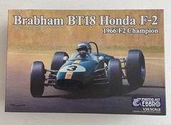 Ebbro 20022 Brabham Honda BT18 F-2 1966 Champion Parts Factory Sealed 1/20