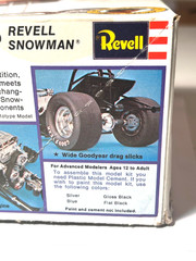 Revell Gene Snow’s Snowman Chevy Vega Drag Car 1/25 Plastic Model Kit H-1459