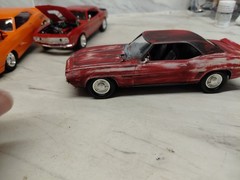 Model Junkyard/parts Plastic Custom Vintage Car Lot Of 3 Custom Chevy Camaro,