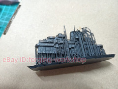 NEW 1 /700 island structure of the U.S. Essex class aircraft carrier Unpainted