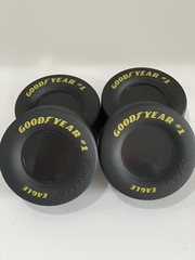 4 1/8 Scale Goodyear Eagle Tires Set # 1 Drag Slick For REVEL 1:8 Model Cars NEW