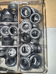 Model Car Lot Of Rubber Tires 1:24 and 1:25 HUGE COLLECTION
